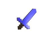 3d model - diamond sword
