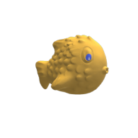 3d model - GoldenFish