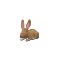 3d model - Goog Guy Brown Bunny