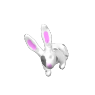 3d model - spotten rabbit