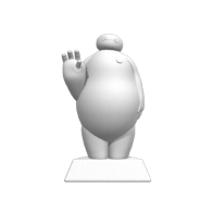 3d model - baymax colorable