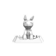 3d model - toothless colorable