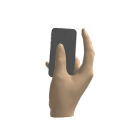 3d model - Iphone Hand