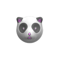 3d model - panda bear