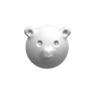 3d model - Bear Head