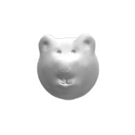 3d model - bear fish