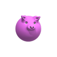 3d model - Pig2