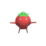 3d model - tomato