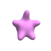 3d model - stork the starfish