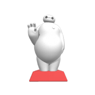 3d model - baymax hollow