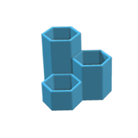 3d model - pencil holder