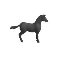 3d model - horse