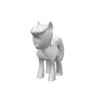 3d model - Pony - Color Me