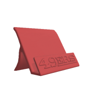 3d model - 49ers phone holder
