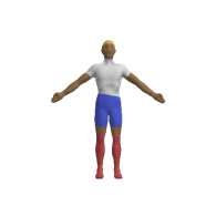 3d model - Carter M.- Soccer Player