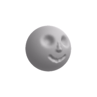 3d model - be happy ball