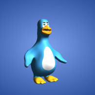 3d model - Pinguí