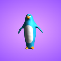 3d model - another lovely penguin