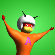 3d model - Atom Ant