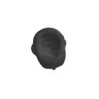 3d model - Head pot