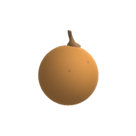 3d model - pumpkin