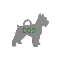 3d model - dog