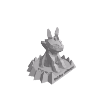3d model - Toothless aji 2