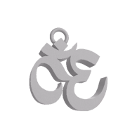 3d model - Omm pendant