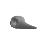 3d model - Bird Skull V1
