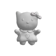 3d model - HelloKitty til Alma