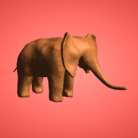 3d model - Sculpt an Elephant