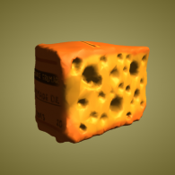 3d model - fromage français