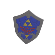 3d model - bouclier zelda