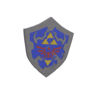 3d model - bouclier zelda
