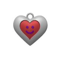 3d model - Smilie Heart