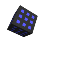 3d model - Tiny Rubix cube