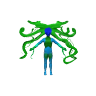 3d model - monster human