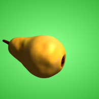 3d model - Pyrus (Pear) Körte