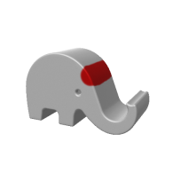 3d model - elefant mobiltarto