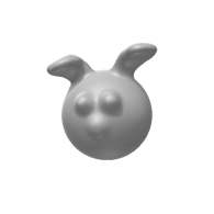3d model - bunny
