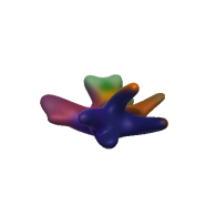 3d model - colorful mess