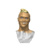 3d model - Blonde Ronaldo