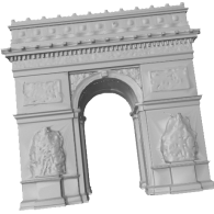 3d model - Arc de Triomphe