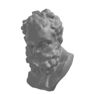 3d model - Bust of Hercules