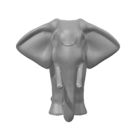 3d model - Elephant