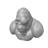 3d model - test flatten