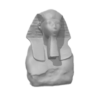 3d model - Sphinx of Hatshepsut