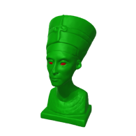 3d model - Bust of Nefertiti