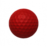 3d model - golf ball