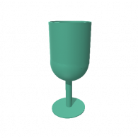 3d model - verre 1